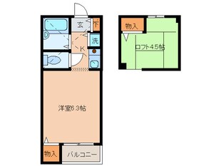 リーベンあさひの物件間取画像